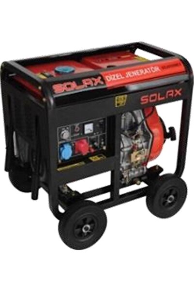 Solax Sdj-10000me İpli Marşlı Monofaze Dizel Jeneratör 8.7 Kva