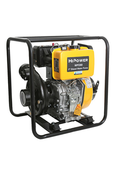 HIPOWER Wpd80 Yüksek Basınçlı Dizel Marşlı 3" Su Motoru 13 Hp