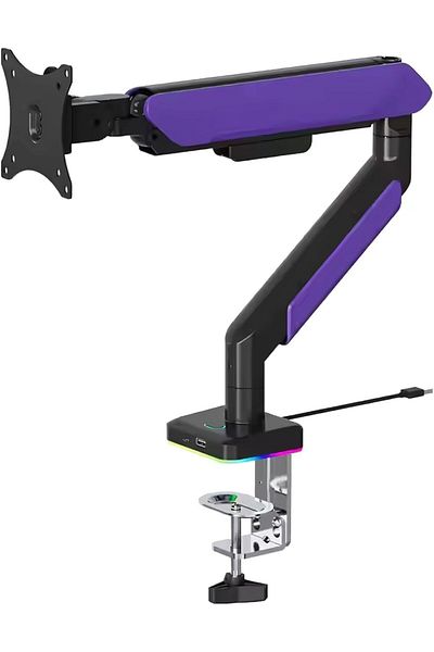 HAMOOD TV SA Heavy-duty classic monitor arm - fits screens 17-42 inches, adjustable gas spring, A08401B