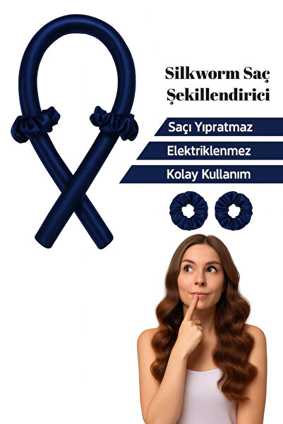 silkwormlife مصفف شعر من الحرير الخالص بنسبة 100% من سيلك وورم لايف، 80 سم × ...