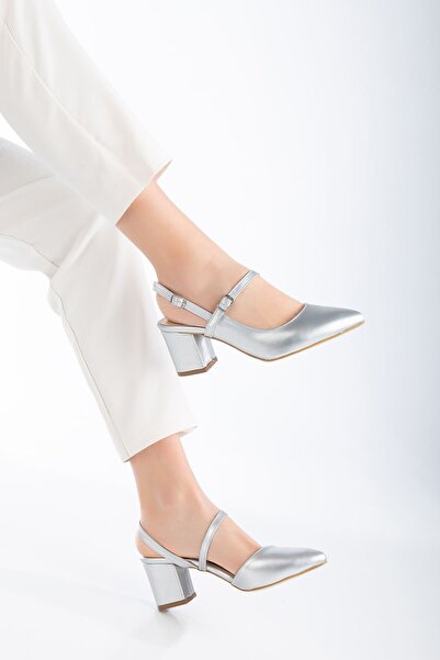 MaskButik Karsu Heeled Shoes Silver