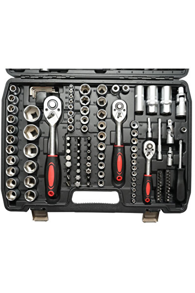 Blasko Professional tool kit 172 pieces chrome-vanadium, sockets and wrenches, adjustable ratchets