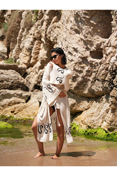 COCCARA Hermes Neos Organik Keten Kimono