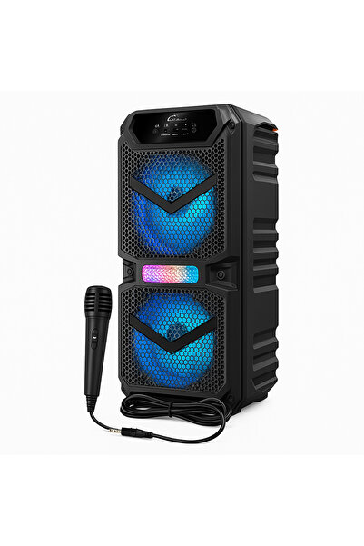 ULUBAGSHOP Portable Bluetooth speaker 2x10W RMS with 8 inch speakers and large battery