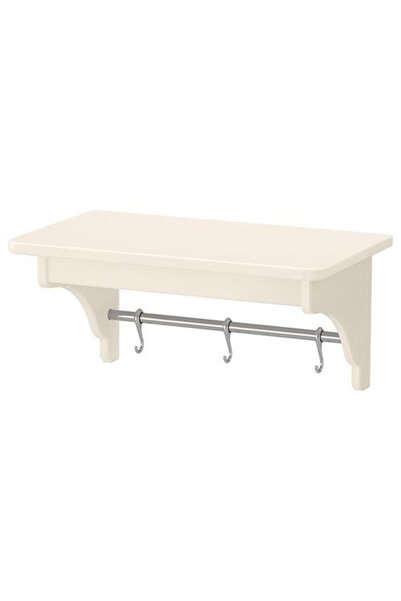 IKEA Mutfak Duvar Rafı Düzenleyici Raf Beyaz Renk 50 cm Mutfak Dekorasyonu