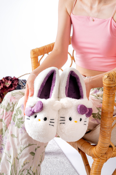 Slipcat Soft Furry Plush Slippers Home Women's Slippers