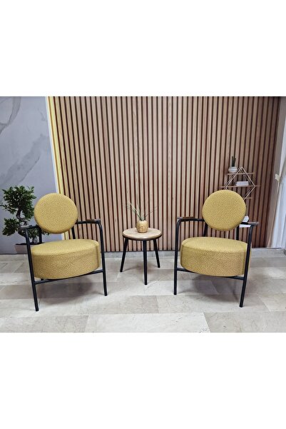 WATERYBROOK VENÜS 2 BERJER SET İskandinav Keten Berjer - Büro - Ofis Koltuğu ...