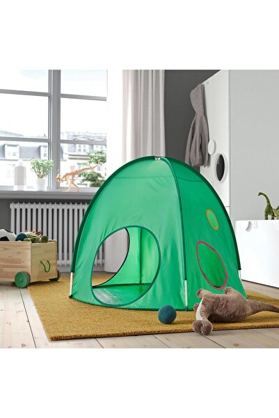 IKEA Çocuk Oyun Çadırı Yeşil Renk 98x80 cm Çadır Oyun Evi