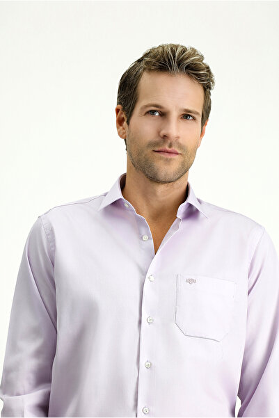 Kiğılı Довгорукавна сорочка з сатину, що не потребує прасування, класична бавовняна сорочка