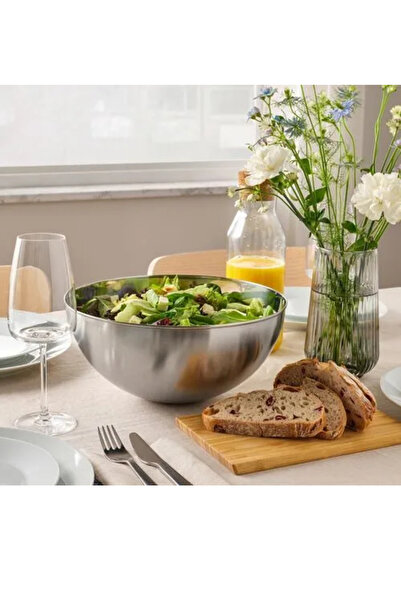 IKEA Steel Serving Bowl 28 cm