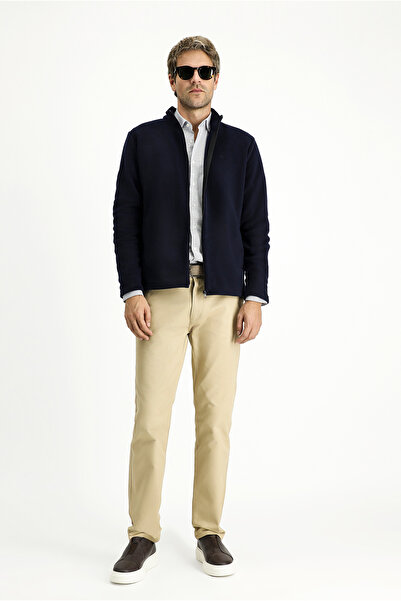 Kiğılı Fermuarlı Polar Sweatshirt