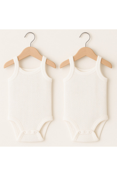 Babytoo 2-Piece Baby Rope Strap Body Lycra Fabric