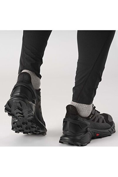 Salomon Süpercross 4 Gtx Gore-Tex® L41731600 Outdoor Erkek Spor Ayakkabı SİYAH