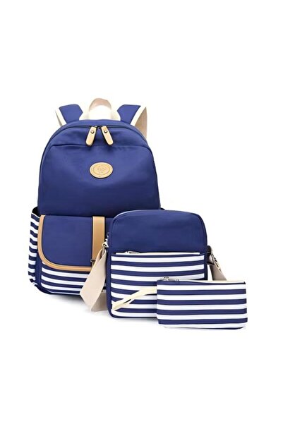 Generic 3pcs Backpack Elementary Bookbag Set Waterproof Kindergarten School Bag with Lunch Tote Pencil Pouch