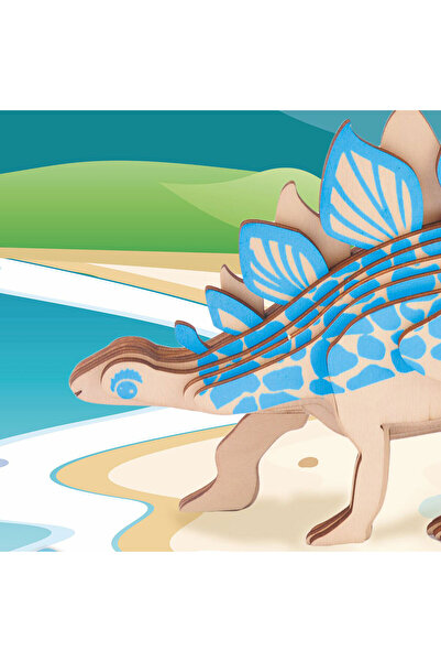 KidLe 3D Stegosaurus Dinosaurs Puzzle