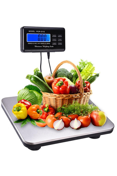 KidLe Shipping Scale Postal Scales For Shipping Packages Scale 300kg/660lb Heavy Duty Postal Scale