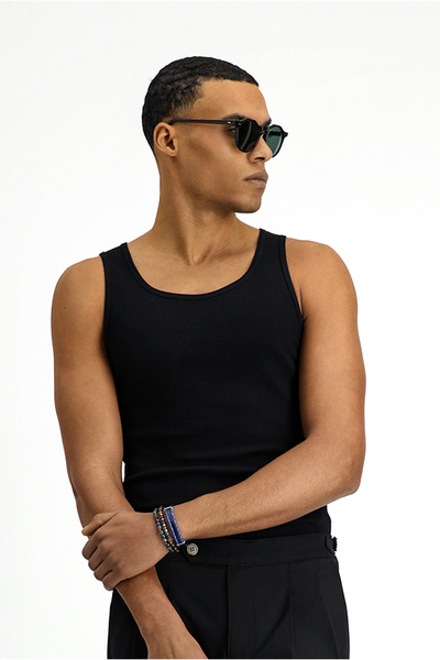 Kiğılı Slim Fit Slim Fit Cotton Corded Undershirt