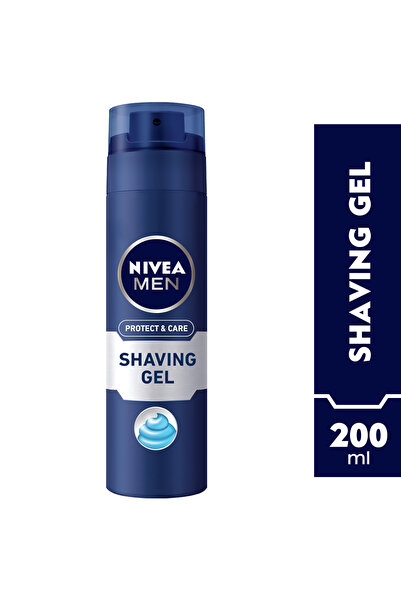 NIVEA Men Shaving Gel Protect & Care with Aloe Vera – 200ml Smooth Shave