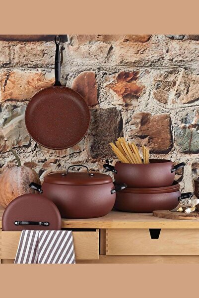 KORKMAZ Pottery 7 Piece Pot Set A2657