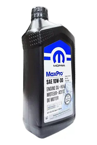 Mopar زيت مكينة 10w30 موبار صناعة أمريكية 6علبة