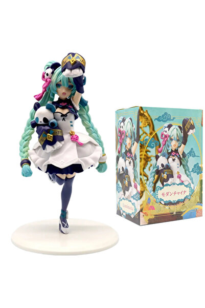 Choice box B 20CM Anime Hatsune Miku X Cinnamoroll Figure Anime Peripheral Collectible Models Decorative De