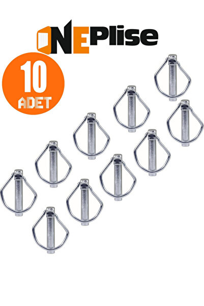oneplise sineklik sistemleri 8 Mm Traktör Pimi Yaylı Pim Kaliteli Çelik (10 ADET)