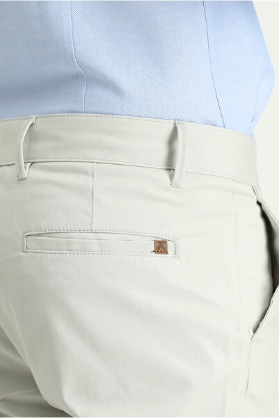 Kiğılı Regular Fit Likralı Kanvas / Chino Pantolon