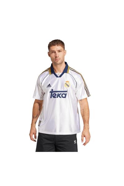 adidas Jj3801-E Real Madrid 99-00 Home Men's Jersey White
