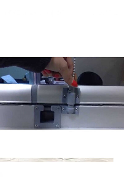 AYRINTISHOP Glass Balcony Locks (Child Safe) Gray