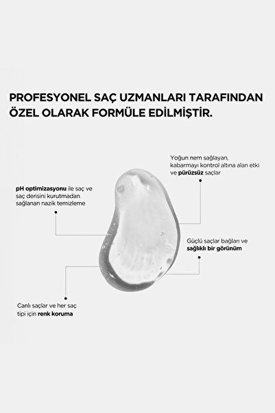 Molecular Bond Repair Aşırı Yıpranmış Yanmış Saçlar İçin Yoğun Onarıcı Sülfatsız Moleküler Şampuan 250ml