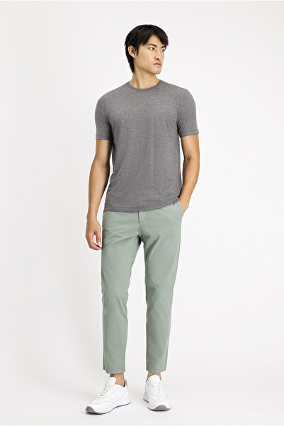 Kiğılı Βαμβακερό μπλουζάκι με λαιμόκοψη με λεπτή εφαρμογή