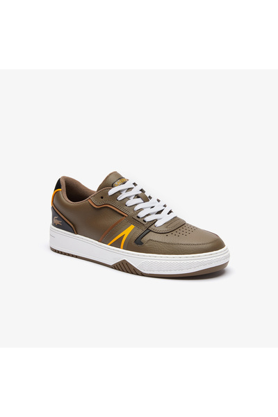 Lacoste L001 Men's Leather Brown - Black Sports Shoes