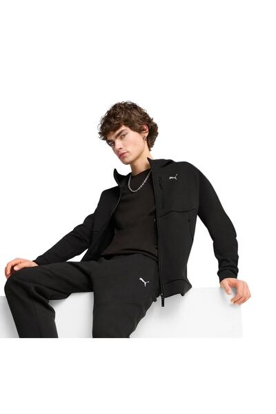 Puma 629674-01 Pumatech Full-Zip Hoodie Men's Jacket Black