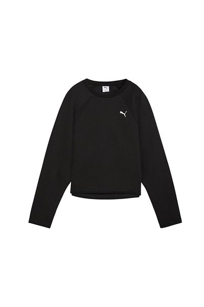 Puma 688142-01 Evostripe Comfort Short Crew Women's Jacket Black