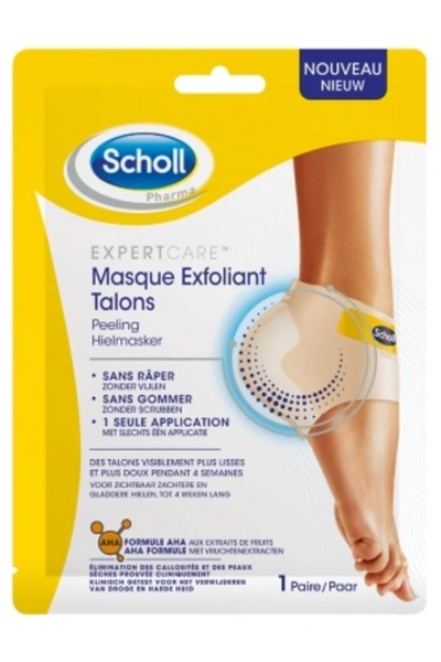 Scholl Expert Care Exfoliating Heel Mask 1 Pair