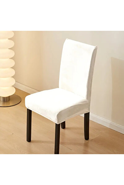 özzade home kadife Sandalye Örtüsü Sandalye Kılıfı Mutfak Sandalye Örtüsü 6'Lı