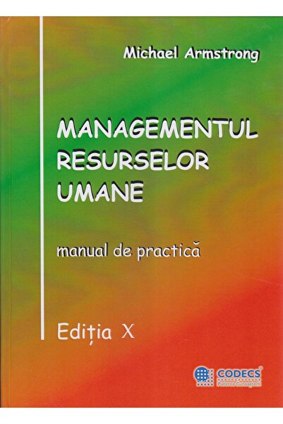 Editura Codecs Managementul Resurselor Umane - manual de practic