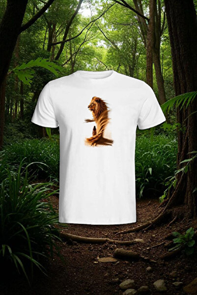 niceworkbynicehands تي شيرت ASLAN بتصميم خاص للجنسين