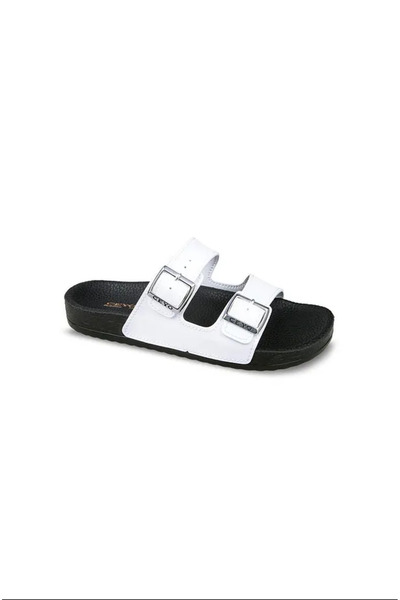 Ceyo Bahama-12 Orthopedic White Comfortable Lightweight Slippers