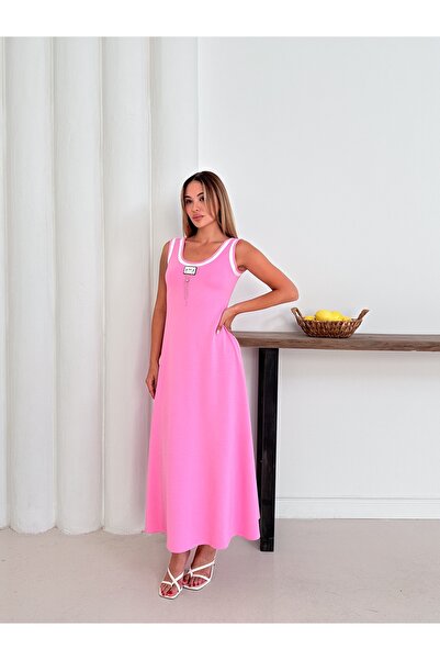 sorisso Rochie Zero Sleeve Strawberry Fabric