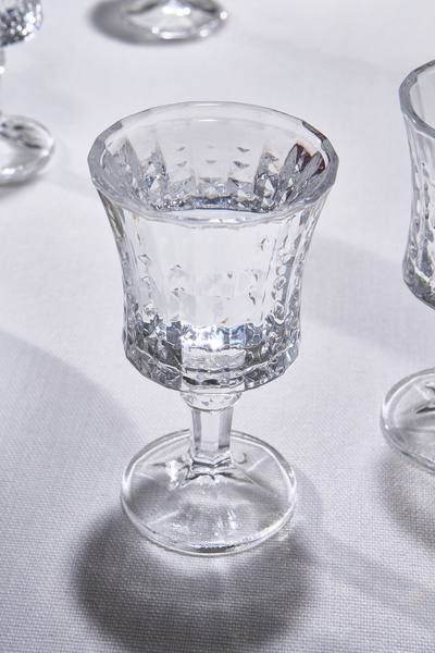 Karaca Venice Set of 6 Coffee Side Glass Cups