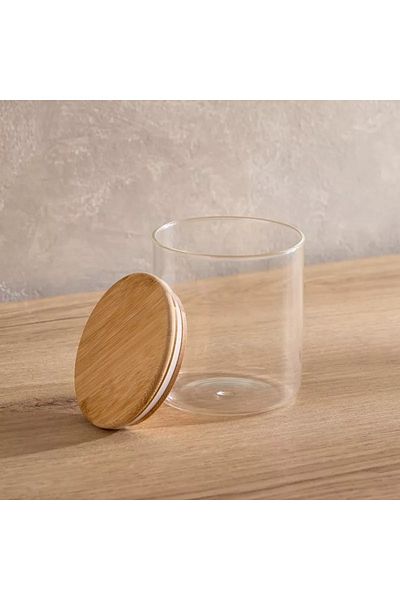 Home Box La Natura Borosilicate Glass Jar - 800 ml
