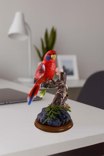 hak-iş oyuncak Decorative Parrot Figured Pen Holder