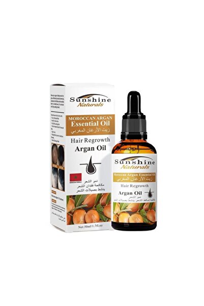 Sunshine Nutrition زيت الارغان المغربي مكافح لتساقط الشعر 50 مل