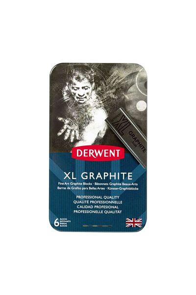 Derwent XL Graphite Rod Set of 6 2302010
