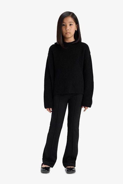 DeFacto Black Female Child Leggings C7433A8/Bk81
