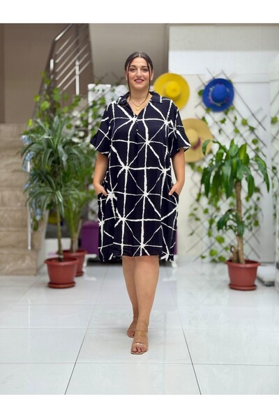 Punta Otantik Vn18103 Viscose Venice Dress