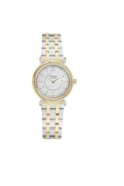 Jovial 9177LTMQ01ZE Women's Fashion Watch – Stainless Steel Band, 30mm