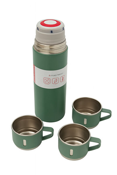 PAKENTIA CO 3 Cup Thermoset-Stainless Steel