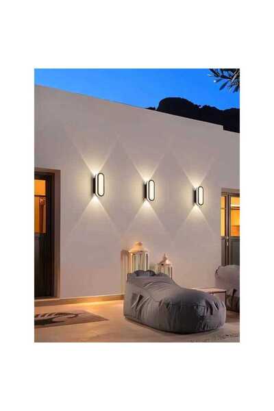 edc 10W Outdoor LED Wall Lamp Warm Light